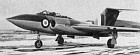 XD158, the prototype Javelin F.(AW) Mk.2 with all-metal nose.