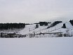 Himos, горнолыжные склоны. Вид с озера