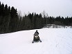 Himos. Катаемся на снегоходах