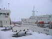 Паром Meloodia, подходим к Хельсинки