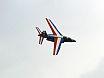 Выступает пилотажная группа ''Патруль де Франс'' на самолетах ''Alpha Jet''